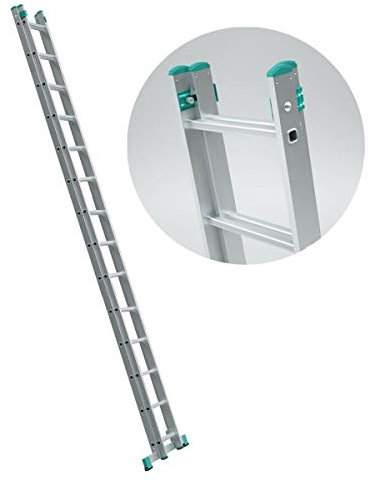 Echelle Transformable 2 Plans coulissante Extensible 14 marches