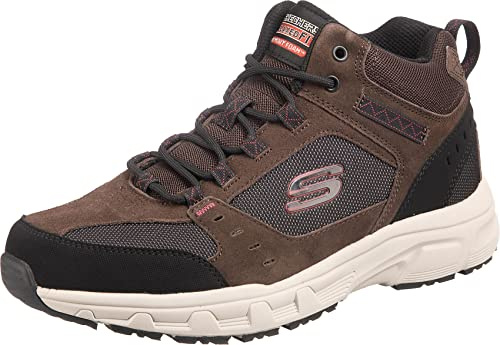 Skechers Oak Canyon - Ironhide 51895-CHOC, Mens Trekking Shoes,Hiking Boots, Brown, 42 EU