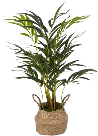 ATMOSPHERA CREATEUR D'INTERIEUR - Palma artificiale in vaso di giunco h80cm