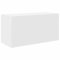 vidaXL Bad-Wandschrank Weiß 60x25x30 cm Holzwerkstoff, Bad-Hängeschrank, Hängeschrank Badezimmer, Wand-Badschrank, Hängeschrank Bad
