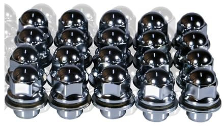 HZSMYXGS Bulloni Cerchioni Compatibile con Dodge per Stratus 2002 2023 2004 2005 M12*1.5 Dadi Ruota per Auto MR455707