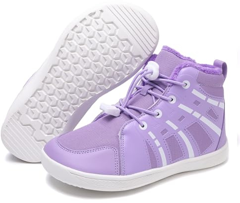 VIVBCLI Barfotastövlar – Vinter barfotaskor för vandring, bekväma och ventilerande sneakers, halkfria och lätta