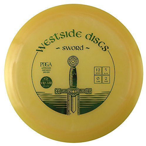 Westside Scheiben VIP Air Sword Abstand Treiber Golf Disc [Farben Kann variieren], 145-159g