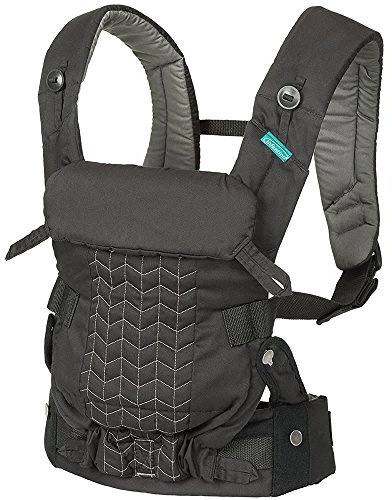 Infantino Upscale Carrier, Black, One Size