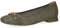CAPRICE Damen Ballerinas Bast Elegant, Grün (Cactus Comb), 37 EU