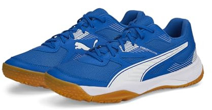 PUMA Unisex Solarflash Ii Zapatos de cancha de interior, Puma Royal Puma White Gum, 40 EU