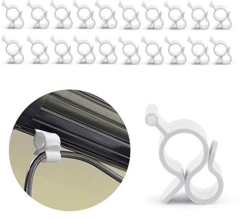 CVOZO Ganchos para toldos, accesorios para caravanas, accesorios para caravanas, accesorios para toldos, autocaravanas, ganchos para toldos para autocaravanas, remolques de viaje, luces de cuerda (20