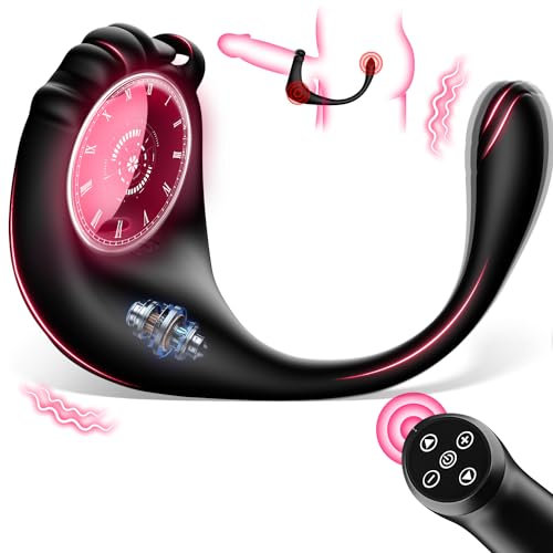 Analvibratoren für Mann Prostata stimulation männer - Analplug# für Männer Anal dildo Vibrator Plug Vibratorensets mit 10 Vibration Penisring Sex Spielzeug für die Männer Paare sextoysets für men