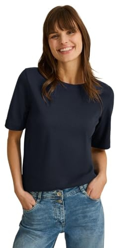 Cecil Maglietta Basic RIPP Strutture, Universal Blue, XL