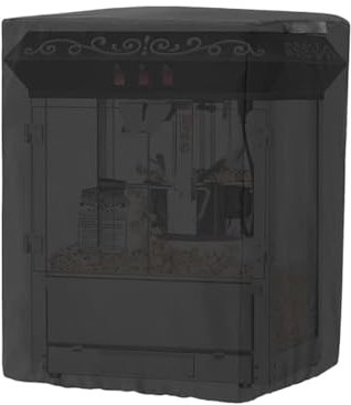 Commercial Popcorn Machine Cover, Popcorn Maker Cover, Waterproof Protective Dust Cover, Adjustable Lamb Protector With Windproof Buckles