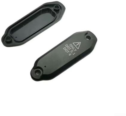 Tappo serbatoio freno compatibile con SRAM in alluminio CNC per guida e per codice freni per bicicletta, fornisce protezione del serbatoio sigillata (B-Set)