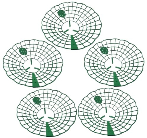 MINAOLULUS Soportes para Fresas 5 Piezas para Cultivo en Jardín, Estructura Plástica Resistente para Plantas Trepadoras, Adecuado para Balcón y Huerto Exterior, Soporte para Plantas Fresas