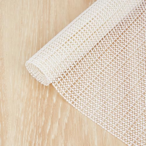 GORGECRAFT 4pz 60x40cm Sottotappeto Antiscivolo Bianco Tappetino Antiscivolo sotto Il Tappeto Cuscino Antiscivolo Tappetino Antiscivolo Multiuso Sottotappeto Antiscivolo Ufficio Piastrelle Pavimenti