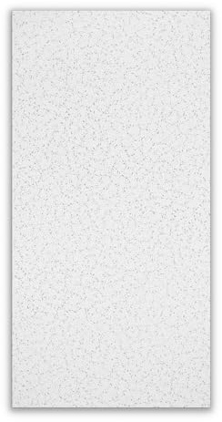Armstrong Ceiling Tiles; 2x4 Ceiling Tiles - 10 pc White; Acoustic Ceilings for Suspended Grid; Random Textured 933