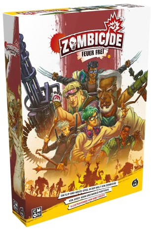 CMON, Zombicide: Feuer frei, Kennerspiel, Brettspiel, 1-6 Spieler, Ab 14+ Jahren, 30 Minuten, Deutsch