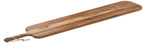 Tramontina - TRAMONTINA- Planche à Servir Provence 120x23x1,8cm en Bois de Teck FSC - Élégance naturelle, grande surface de présentation. Idéale pour servir fromages, charcuterie. Matériau durable,