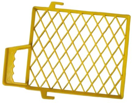 WNDUOKXH Esperienza di verniciatura con schermo filtrante a rete, distribuzione uniforme della vernice, schermo filtrante per vernice, accessori per la verniciatura, Giallo, 7 pollici