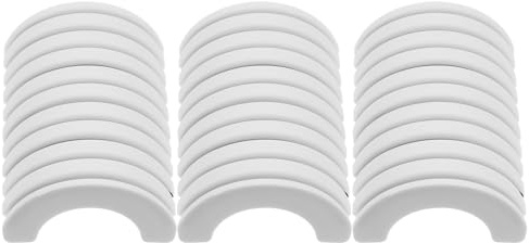 CANIGHT Strisce Adesive per Finte di Resina Nera, Impermeabili e Resistenti, 3 Scatole da 10 Pezzi, per Feste e Matrimoni