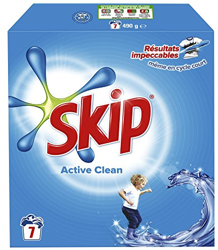 Skip Active Clean - Detergente en polvo (7 dos)