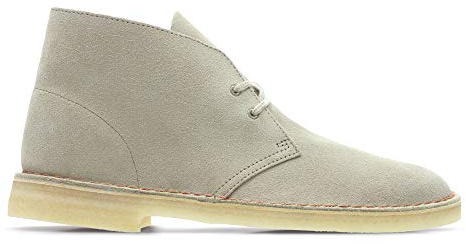 Clarks Originals Bottes courtes pour homme, Beige, sable, suède, 45 EU