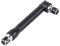 Zócalo para llave, forma de L 1/4 pulgada Zócalo hexagonal Llave doble con destornillador Brocas Herramienta manual para conducir Muchos tipos diferentes de tornillos