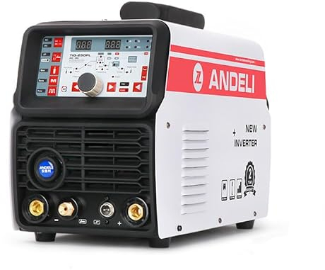 ANTIG-250PL 220 V AC DC TIG Saldatore TIG Saldatrice AC DC TIG/Pulse/Freddo Alluminio Saldatore Saldatura a punti
