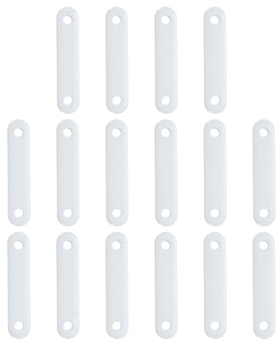 uxcell Curtain Weights (50g), Drapery Iron Weight for Bathroom Home Curtains Tablecloth Flags, White, 16Pcs