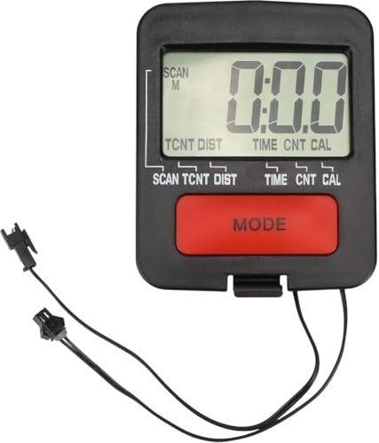 Fegtrtyoa Per il Monitor LCD di Ricambio per la Macchina da Remare Stepper, Accessori per Palestra, Attrezzature per Fitness, Tiene Traccia del Tempo.