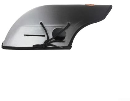 Shophubio Copertura estiva per manubrio da ciclismo, antivento, con protezione UV, per manubrio in EVA, per protezione da pioggia e vento (nero-bianco)