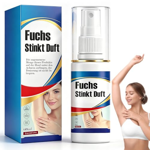 Antitranspirante en Spray 60 ml contra sudor y mal olor corporal,Antitranspirante axilas con microcápsulas,Desodorante mujer y hombre para uso diario en axilas y cuerpo
