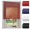 ourdeco® Jalousie aus PVC / 110 x 160 cm (Breite x Höhe) / Farbe rot/lichtdurchlässig bis Blickdicht/Einfache Montage an Wand oder Decke