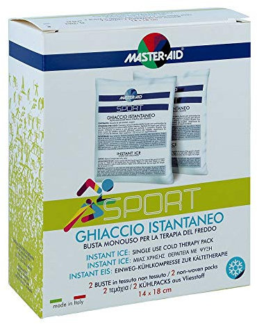 MASTER AID Einwegkühlkompresse 14x18 cm 2 St