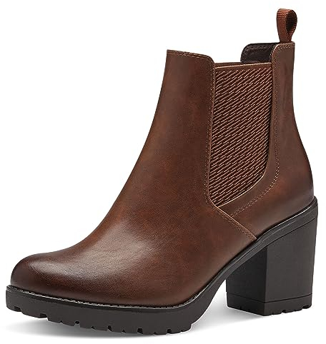 MARCO TOZZI Damen 2-25414-41 Chelsea, Cognac, 39 EU