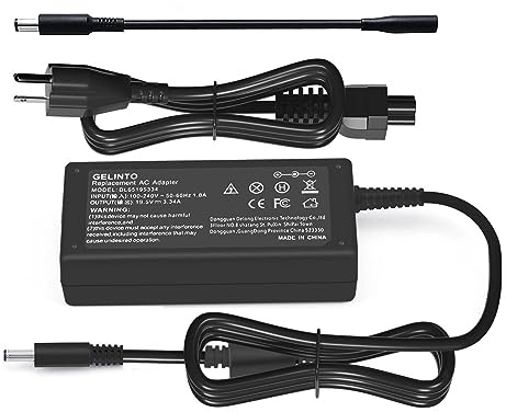 65W/45W Laptop Charger Fit for Dell Inspiron 15 3000 5000 7000 3511 3535 3530 3520 3521 3525 5620 5625 3552 5420 5425 5579 Latitude 3310 3420 3540 Vostro 3425 3520 5630 AC Power Supply Adapter Cord
