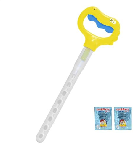 Tyinerc Manuelle Seifenblasenmaschine, 5-Klauen-Blasenstäbe-Spielzeug - Manueller Seifenblasenstab mit 5 Klauen,Smile Face Bubbles Maker Zauberstäbe Gartenspielzeug für Gartenspaß im Freien