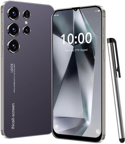 LilCost 4G Smartphone 6.3 inch HD Display, 3GB RAM+32GB ROM/up to 256GB,Dual SIM Dual Camera,Android 12.0 OS,Wifi,Bluetooth,FM,GPS Mobile Phone (Purple)