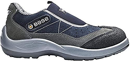 BASE Protection Mechanic S1 SRC Zapato de Seguridad, Talla: 45, Color: Gris/Azul, B0440GBU45