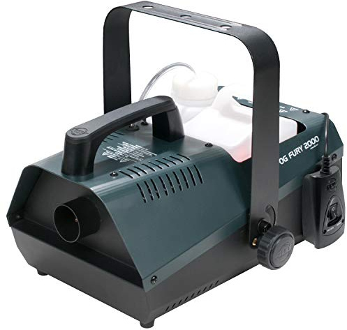 ADJ Products, Fog Fury 2000, Professional and Portable Lightweight 1100w Fog Machine FOG242