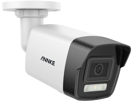 ANNKE 4K PoE Kamera mit Smarte Personen-/Fahrzeugerkennung, 8MP Überwachungskamera Aussen IP Kamera mit Audio und microSD Kartensteckplatz, EXIR 2.0 Nachtsicht,IP67 Wasserfest,C800