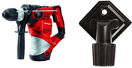 Einhell TC-RH 1600 (4-Funktions-Bohrhammer, 1.600 W, Schlagzahl 3.900 min-1, Schlagstärke 4 J, SDS-Plus, Schlag- Drehstop, inkl. Koffer, Bohrdüse)