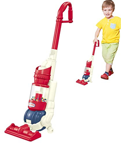 PURBLE Juguete - Aspiradora para niños Realista | Juegos imaginación Aspirador Juguete Luces Sonidos para niños pequeños niños y niñas