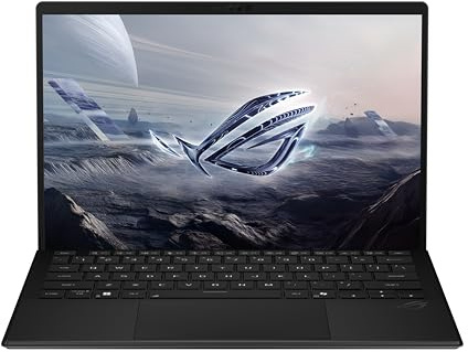 ASUS ROG Flow Z13 (2025) 13,4 tum IPS 180 Hz pekskärm, AMD Ryzen AI MAX+ 395, 32 GB RAM, 1TB SSD, Win 11 Home, GZ302EA, Italiensk layout, Svart