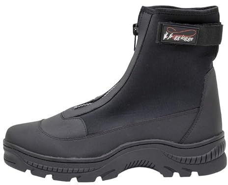 FROGG TOGGS Sand Wading Boot Aransas II Bottes Surf en néoprène Homme, Noir, 13 UK