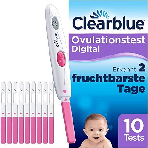 Clearblue, test digitale dell'ovulazione, 1 pacco con 10 pezzi