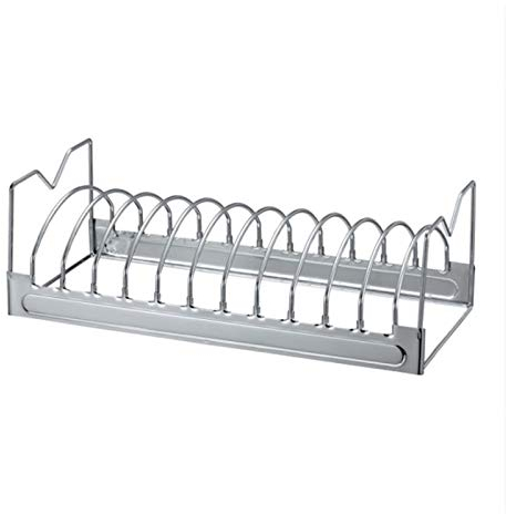 tepro Rippchen-Halter und Bratenkorb, beidseitig verwendbar, verchromt, für bis zu 11 Rippchen oder Braten, Grillzubehör für Gasgrill, Holzkohlegrill und BBQ, ca. 38 x 16,5 x 12 cm