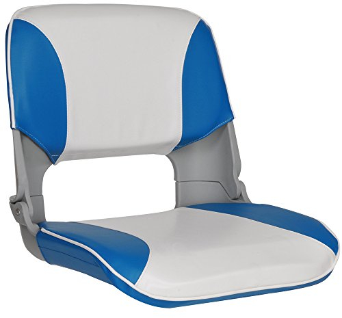 Oceansouth Skipper Folding Boat Seat (Blue/White) Oceansouth Skipper Klappbarer Bootssitz (Blau/Weiß) rückenlehne kleine couch boot möbelfüße rückenpolster chaiselongue bootssitz rain