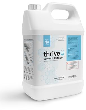 Thrive C Liquid Aquarium Plant Fertilizer – All in One Plant Food – 4000ml – Specialized Fertilizer for Low Tech Tanks – Comprehensive nutrients – Aquarium Nutrition