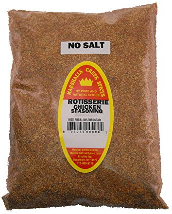 Marshalls Creek Kosher Spices (st11) ROTISSERIE CHICKEN SEASONING NO SALT REFILL 11 OZ.