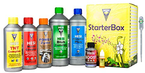 Weedness Hesi Fertilizer Starter Kit Terra Piccolo - Grow Naturale Orchidee Bonsai Organico (Set Coco)