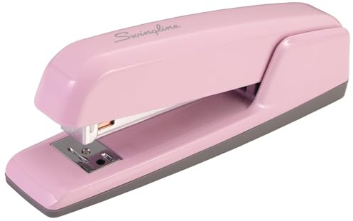 Swingline Stapler, 30 Sheet Capacity, 747 Business Stapler, Jam Free, Metal, Blush Pink (S7074740)